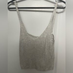 Garage ribbed tank top